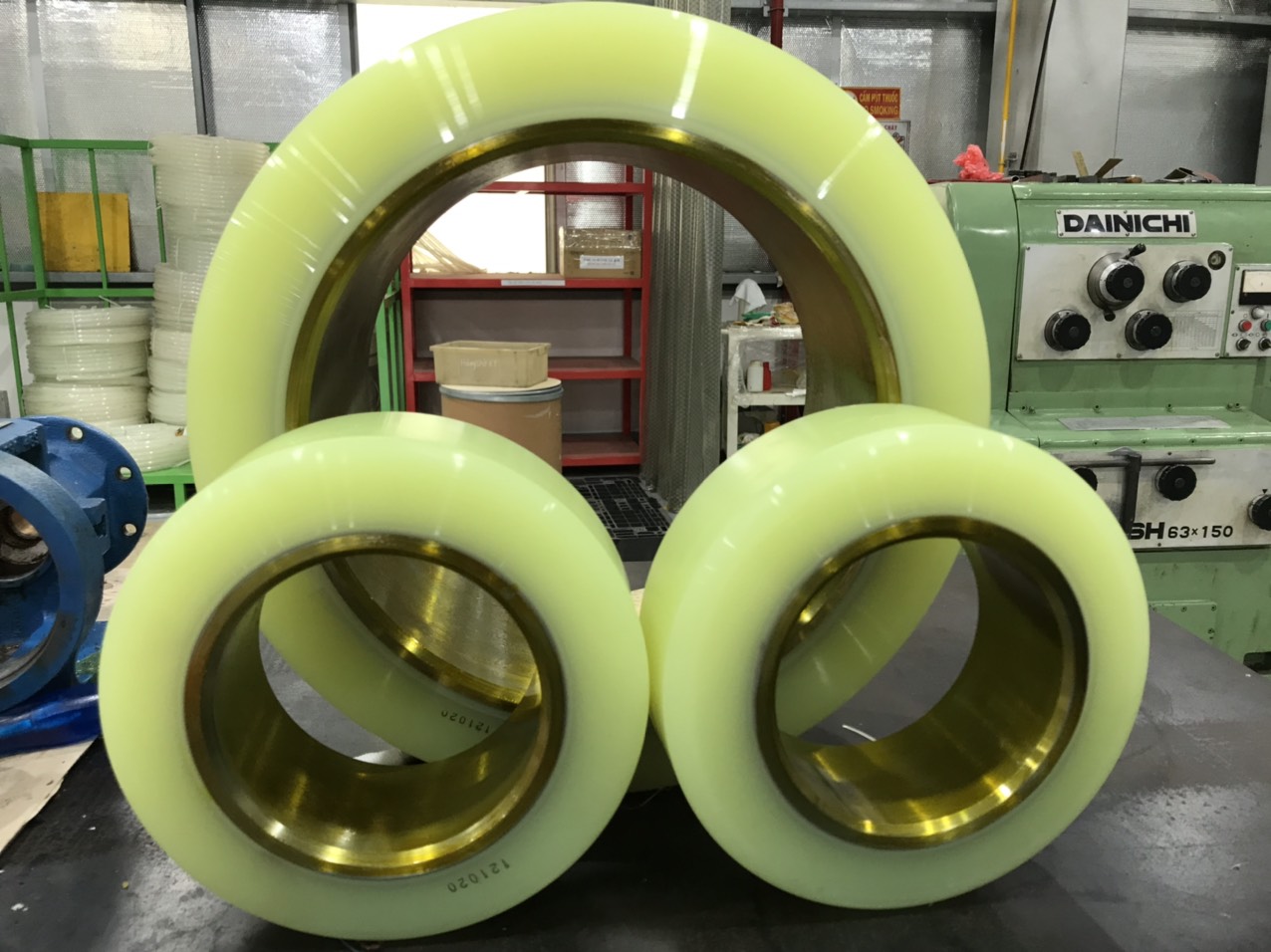 bánh xe nâng PU tại Đức Hòa